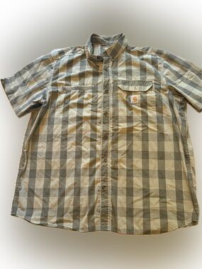 Carhartt Force work shirt with hero pocket. 2XL